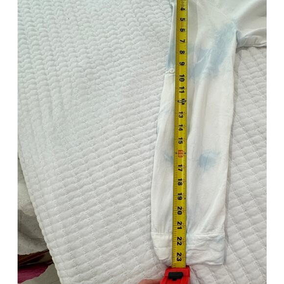 S'edge Blue and White mini Sheath Dress Size Small - Picture 10 of 12